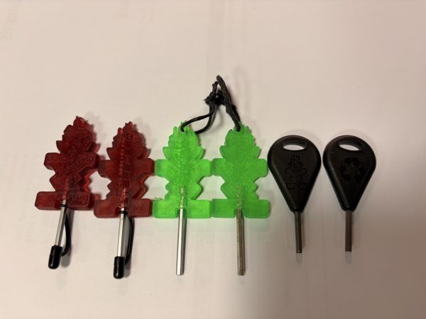 Starboard SUP Tiki Fin Keys, view 3