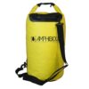 Amphibious Tube Dry Bag 100L Yellow – heavy-duty waterproof dry bag for boating and rafting