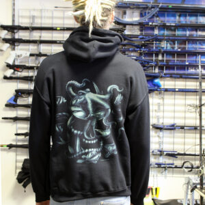 Deep Down Fish Skull Hooded
