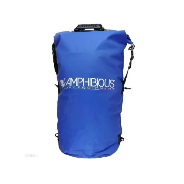 Amphibious Tube Dry Bag 100L Blue – extra-large waterproof gear sack for marine adventures