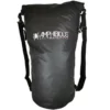 Amphibious Tube Dry Bag 100L Black – durable waterproof dry sack for motorcycling and trekking