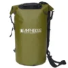 Amphibious Tube Dry Bag 100L Green – large roll-top waterproof storage bag