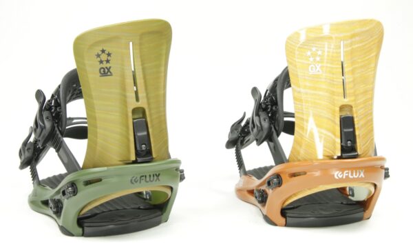 beige green flux bindings gx xboards Flux GX Women's Snowboard Bindings, view 4