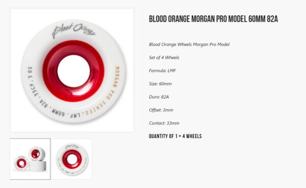 Blood Orange 60/82 A Morgan Pro