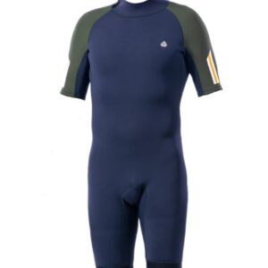 Saint Jacques Clovis Back Zip Bleu/Kaki 2 MM