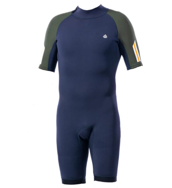 Saint Jacques Clovis Back Zip Bleu/Kaki 2 MM