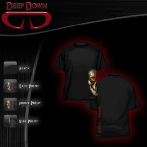 Deep Down Not Your World (side print) Long sleeves