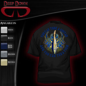 Deep Down Tuna Guitar T-shirt