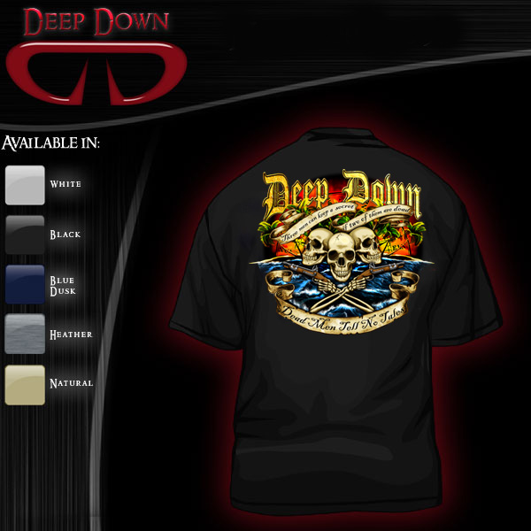 Deep Down Dead Man Long sleeves
