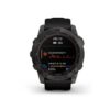 Garmin Fenix 7X - Sapphire Solar Edition Carbon Gray DLC Titanium with Black Band