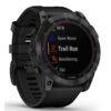 Garmin Fenix 7X – Sapphire Solar Edition Black DLC Titanium with Black Band