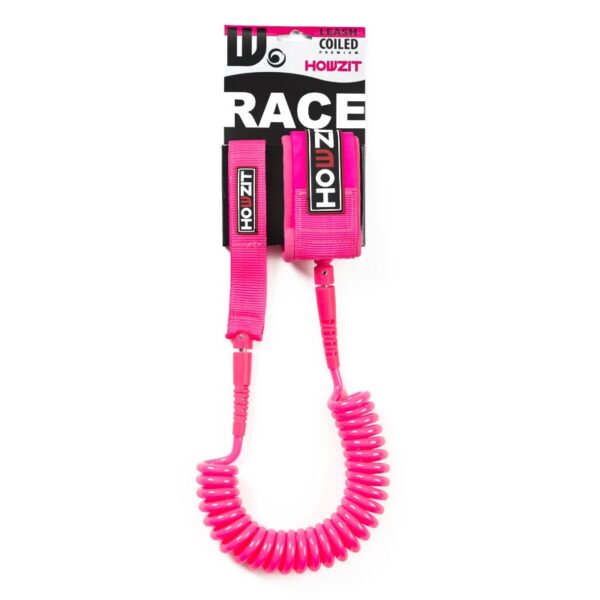 Howzit LEASH COILED SUP 9' - PINK