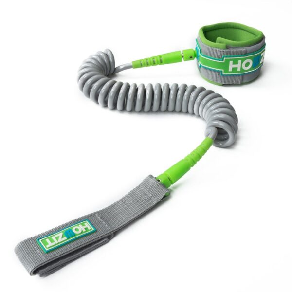 Saitas Howzit LEASH COILED SUP 9' - SILVER / LIME