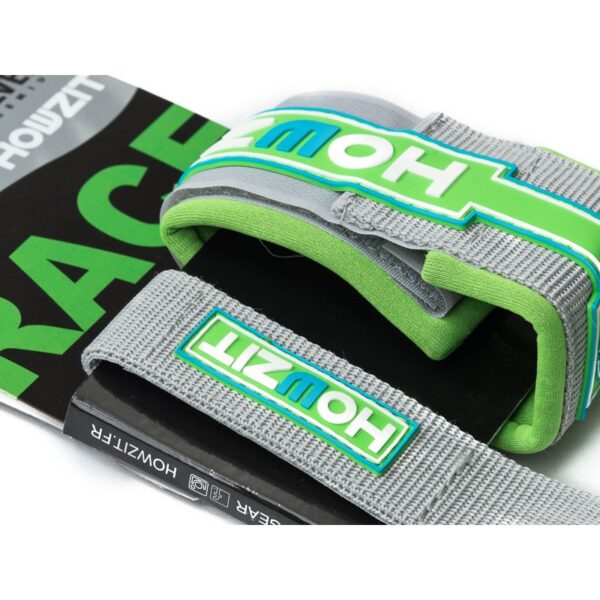 Saitas Howzit LEASH COILED SUP 9' - SILVER / LIME