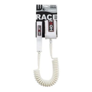 Howzit LEASH COILED SUP 9' - WHITE MOON