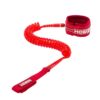 Howzit LEASH COILED SUP 9' - CLEAR RED