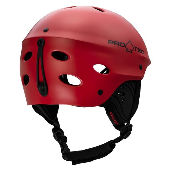 pro tec ace wake matte red helmet -xboards.lt-1 Шлем для водных видов спорта PRO-TEC ACE WAKE Gloss Red, вид 3
