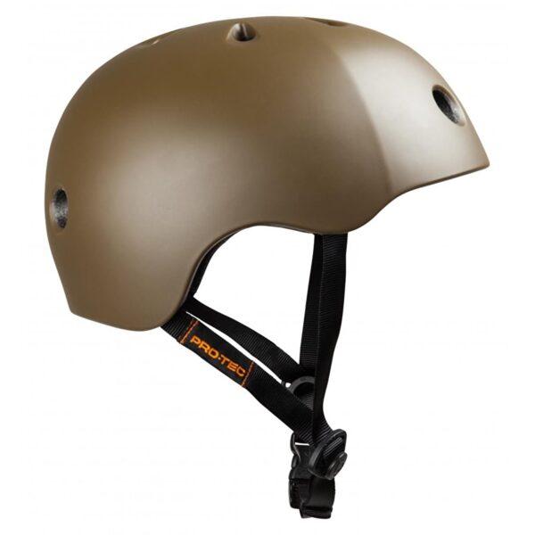 Protec Street Lite Helmet - Satin Army Green