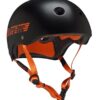 PRO-TEC Classic BUCKY SKATE HELMET BLACK/ORANGE
