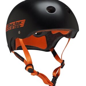 PRO-TEC Classic BUCKY SKATE HELMET BLACK/ORANGE