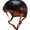 PRO-TEC Classic BUCKY SKATE HELMET BLACK/ORANGE