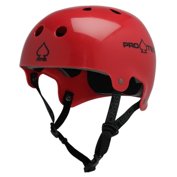 PRO-TEC HELMET OLD SCHOOL WAKE-GLOSS RED