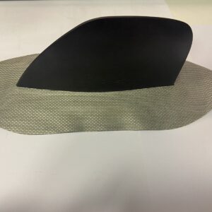 Starboard Inflatable Paddle Board Glue on Side Fins with white translucent PVC Patch