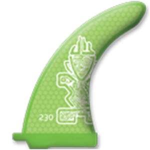 Starboard light core 230 polyester fin