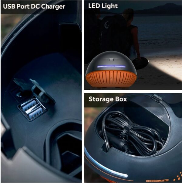 OutdoorMaster Whale – Powerful Electric SUP Compressor