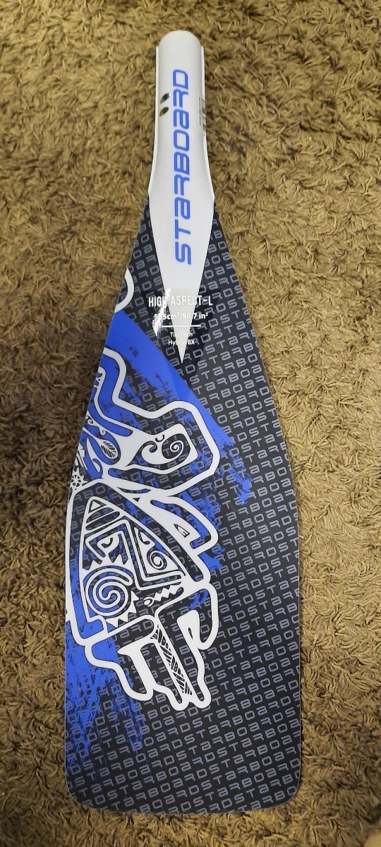 Starboard High Aspect Tiki Tech Paddle blade blue L