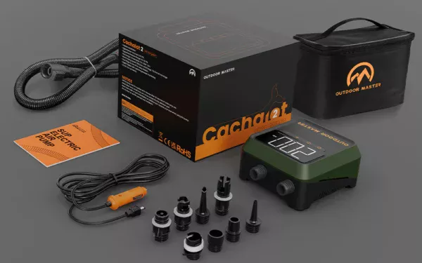 OutdoorMaster Cachalot 2 Mini – Electric SUP Pump