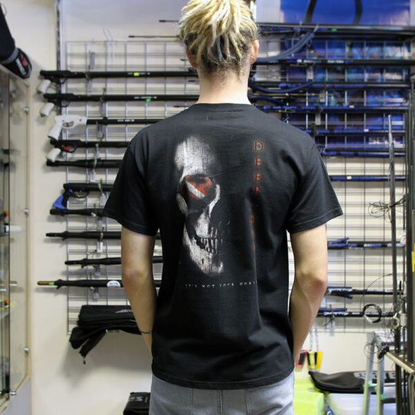 Deep Down Not Your World (back print) T-shirt