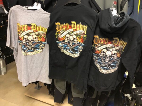 Deep Down Dead Man T shirt
