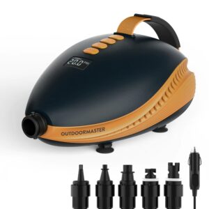 OutdoorMaster Dolphin – Rechargeable Electric SUP Compressor