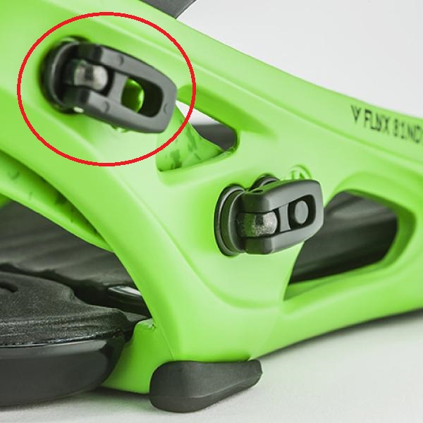Flux RK Snowboard Bindings Ankle Strap Mouting Screws