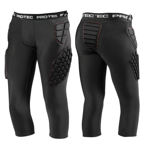 PRO-TEC IPS LoPro 3/4 Hip Pads  Black