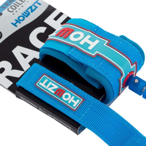 Howzit LEASH COILED SUP 9' - CLEAR BLUE
