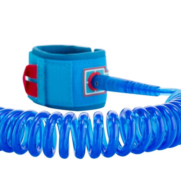 Howzit LEASH COILED SUP 9' - CLEAR BLUE