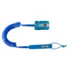 Howzit LEASH COILED SUP 9' - CLEAR BLUE