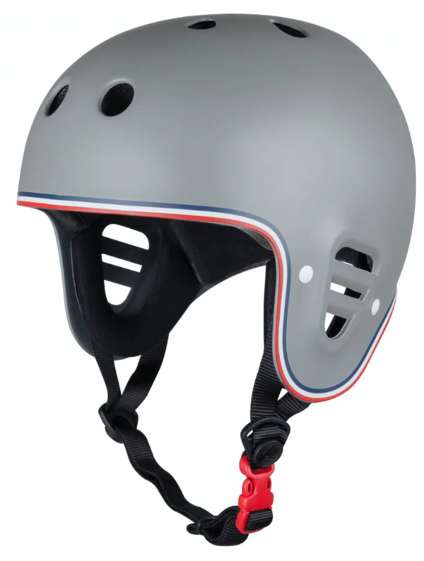 PRO-TEC FULL CUT HELMET MATTE GREY TRIKE
