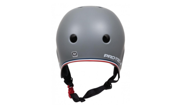 PRO-TEC FULL CUT HELMET MATTE GREY TRIKE