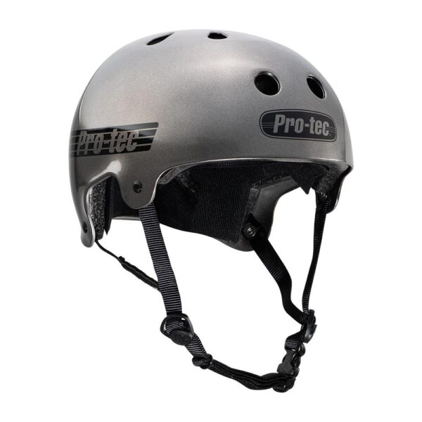 Pro-Tec Helmet Old School Matte Metallic Gunmetal