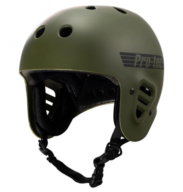 Pro-Tec Helmet Full Cut Matte Olive