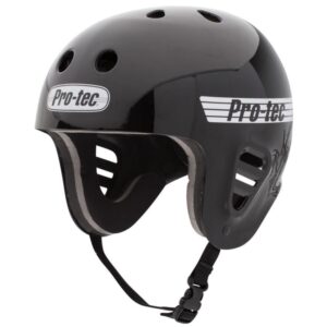 prt-phw-2077_xboards.lt_ Šalmas Vandens Sportui Pro-Tec Full Cut Water (Mount Clip) Gloss Black