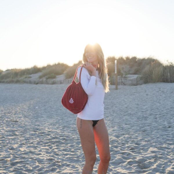 Saint Jacques Beach Towel With Integrated Bag