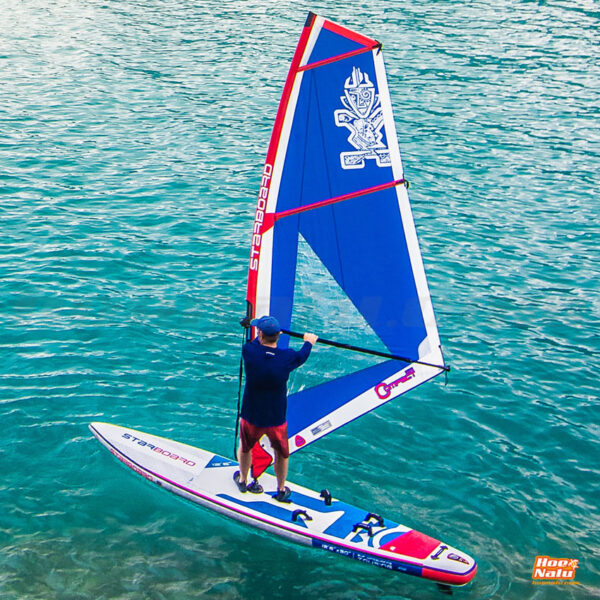 правый борт-компактный-парус-pd3-1 Starboard SUP Windsurfing Sail 5.5m Compact Package