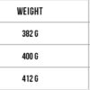 Caliber 8 inch axle Standard black