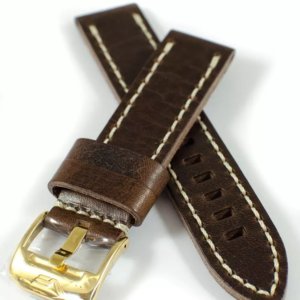 Vostok Europe ALMAZ Watch Strap Brown/Leather