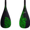 xboards_starboard_enduro_tikitech_green1_1 2016 STARBOARD PADDLE ENDURO TIKI TECH XS KID HYBRID CARBON 2 PCS ADJUSTABLE