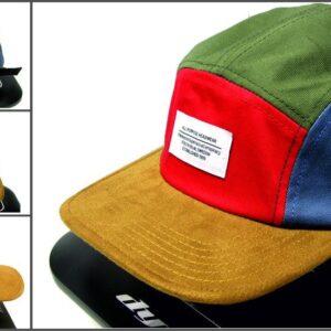 WESC Block 5 panel Baseball multicolor unisex cap/hat
